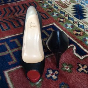 Christian Louboutin Peep Toe Pumps size 10